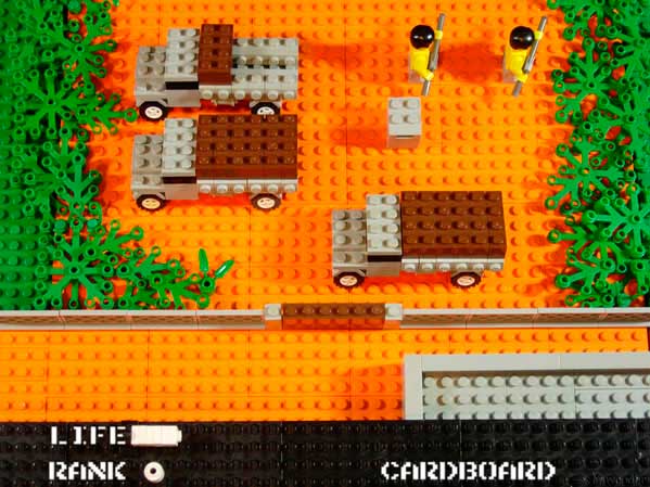LEGO сцены Metal Gear