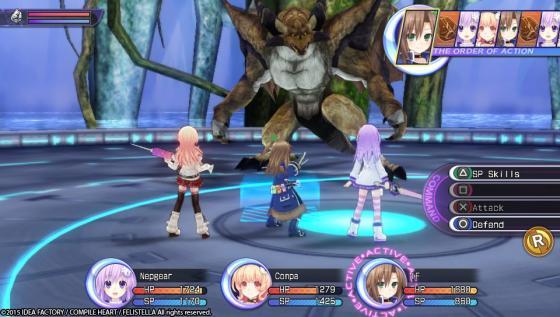 игра Hyperdimension Neptunia ReBirth2 Sisters Generation