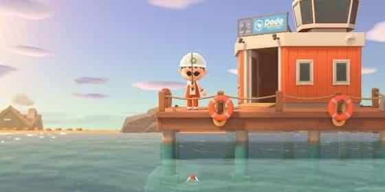 рыбалка в Animal Crossing
