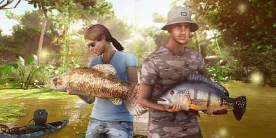 рыбалка в Fishing Sim World: Pro Tour