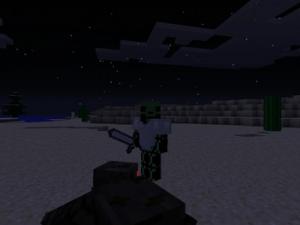 Бег в Minecraft