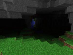 Minecraft пещера