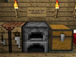 печь в Minecraft