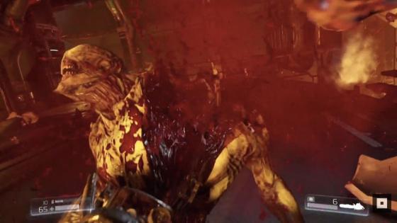 кровь и жестокость в doom