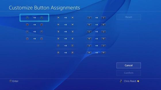 Переназначение кнопок контроллера PlayStation 4