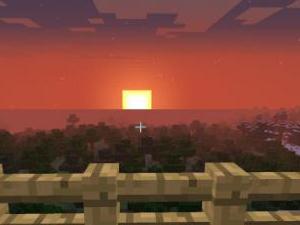 Minecraft вид сверху