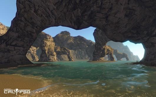планета Калипсо из игры «Entropia Universe»