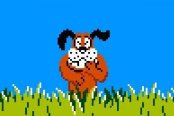 собака duck hunt