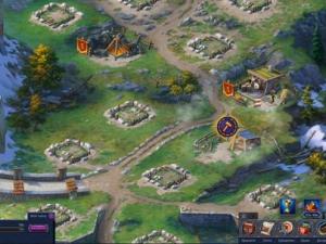 начало постройки королевства Throne: Kingdom at War