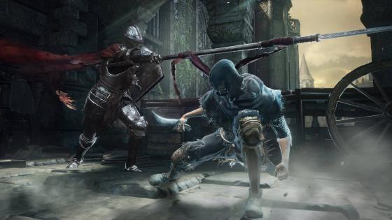 Dark Souls 3 кувырок