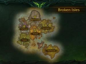 wow legion новый континент расколотые острова