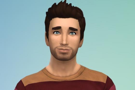персонаж-мужчина в Sims